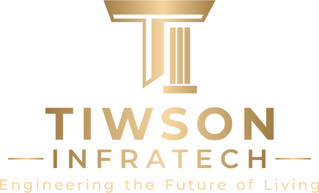 TIWSON INFRATECH Logo Gold